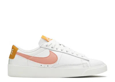 Nike Wmns Blazer Low 'pink Quartz' In White
