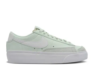Nike Wmns Blazer Low Platform 'barely Green'