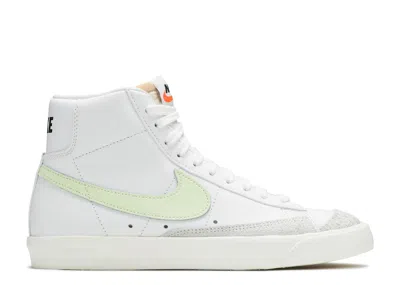 Nike Wmns Blazer Mid '77 'barely Volt' In White