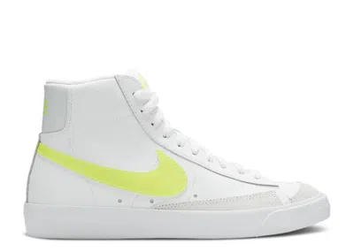 Nike Wmns Blazer Mid 77 'lemon Venom' In White