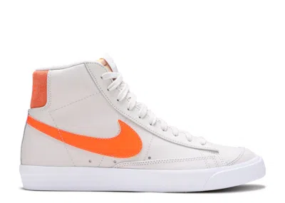 Nike Wmns Blazer Mid '77 'light Bone Orange' In White