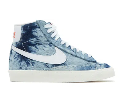 Nike Wmns Blazer Mid '77 'washed Denim' In Blue