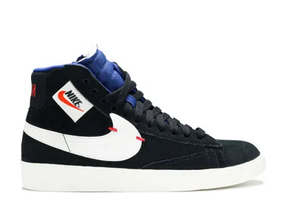 Nike Wmns Blazer Mid Rebel Xx 'black Royal Blue'
