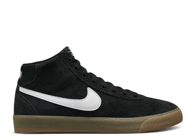 Nike Wmns Bruin High Sb 'black White Gum'