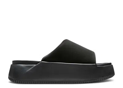 Nike Wmns Calm Elevation Slide 'triple Black'