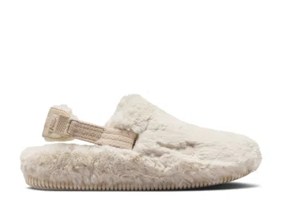Nike Wmns Calm Mule Se 'sanddrift Fur' In White