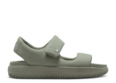 Nike Wmns Calm Sandal 'light Army' In Green