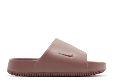 Nike Wmns Calm Slide 'smokey Mauve' In Pink