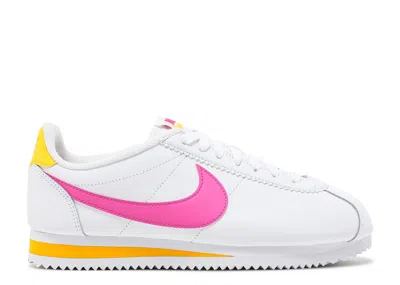 Nike Wmns Classic Cortez Leather 'spring Pack - Fuchsia' In Pink