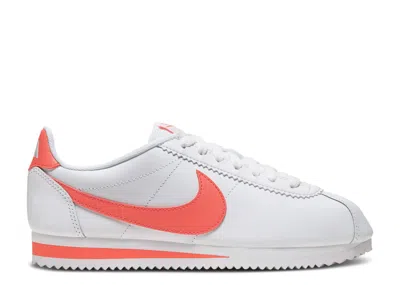 Nike Wmns Classic Cortez Leather 'white Magic Ember'