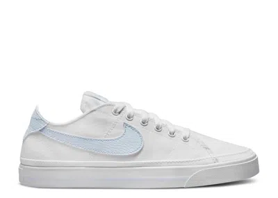 Nike Wmns Court Legacy Canvas 'white Football Grey'