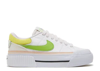 Nike Wmns Court Legacy Lift 'feel Love' In White