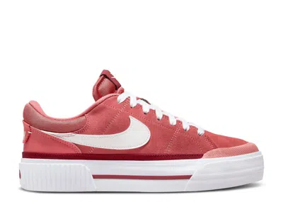 Nike Wmns Court Legacy Lift 'valentine's Day 2024' In Red