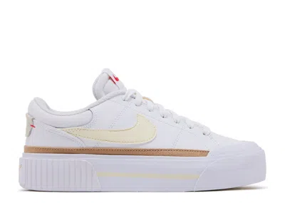 Nike Wmns Court Legacy Lift 'white Coconut Milk'