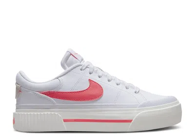 Nike Wmns Court Legacy Lift 'white Sea Coral'