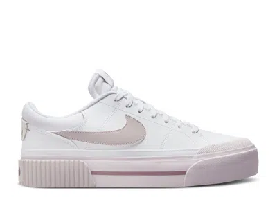 Nike Wmns Court Legacy Lift 'white Smokey Mauve'