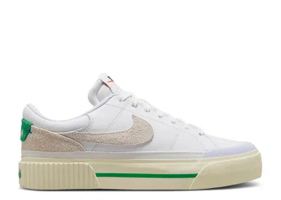 Nike Wmns Court Legacy Lift 'white Stadium Green'
