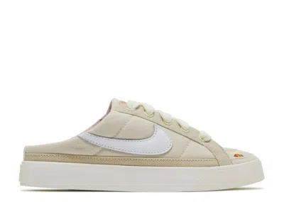 Nike Wmns Court Legacy Mule 'cork' In White