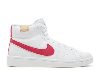 Nike Wmns Court Royale 2 Mid 'white Rush Pink'