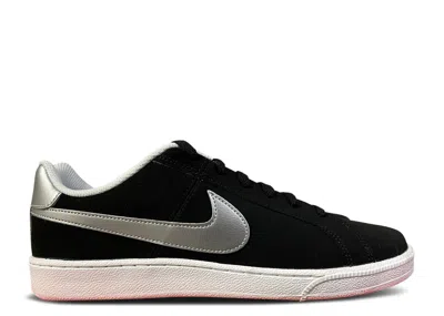 Nike Wmns Court Royale 'black Metallic Silver'