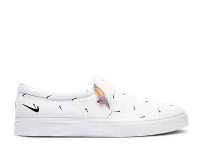 Nike Wmns Court Royale 'swoosh Print' In White