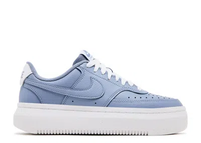 Nike Wmns Court Vision Alta 'ashen Slate' In Blue