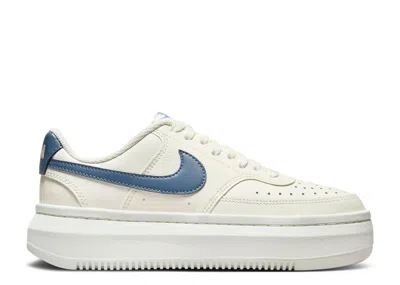 Nike Wmns Court Vision Alta 'sail Diffused Blue' In White
