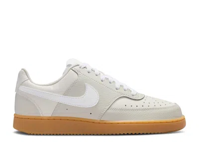 Nike Wmns Court Vision Low 'light Bone Gum' In White
