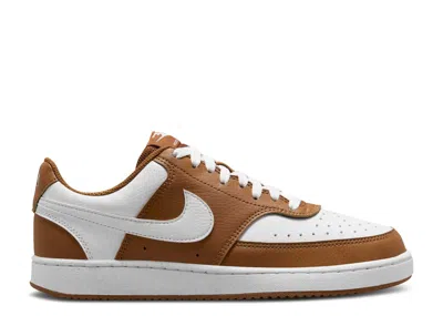 Nike Wmns Court Vision Low Next Nature 'light British Tan' In Brown