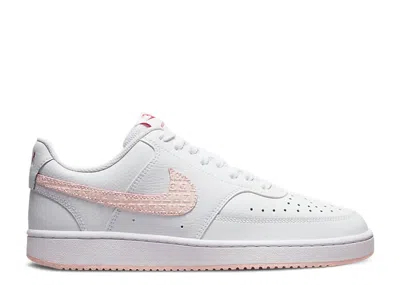 Nike Wmns Court Vision Low 'valentine's Day' In White