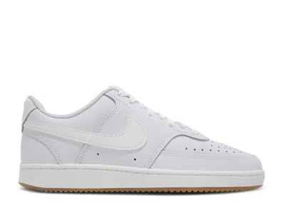 Nike Wmns Court Vision Low 'whisper Gum' In White