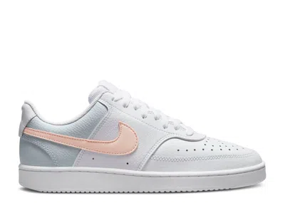 Nike Wmns Court Vision Low 'white Coral Aura'