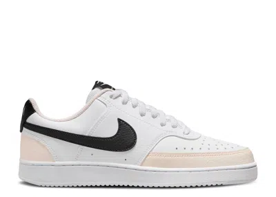 Nike Wmns Court Vision Low 'white Light Soft Pink'