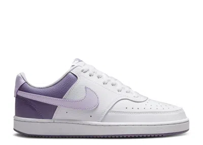 Nike Wmns Court Vision Low 'white Lilac Bloom'