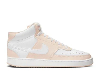 Nike Wmns Court Vision Mid 'guava Ice White' In Pink