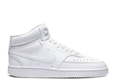 Nike Wmns Court Vision Mid 'triple White'