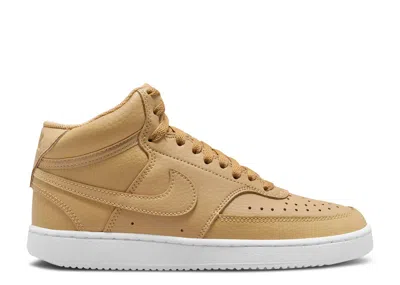 Nike Wmns Court Vision Mid 'twine' In Brown