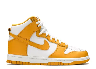 Nike Wmns Dunk High 'dark Sulfur' In Yellow