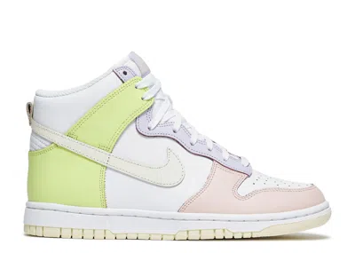 Nike Wmns Dunk High 'lemon Twist' In White