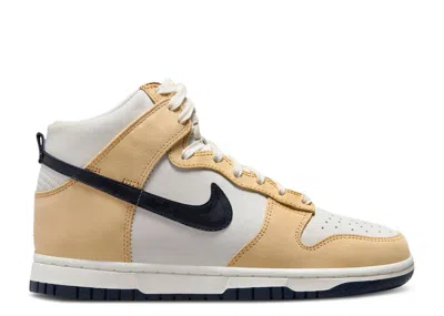 Nike Wmns Dunk High Premium 'sesame Obsidian' In Brown