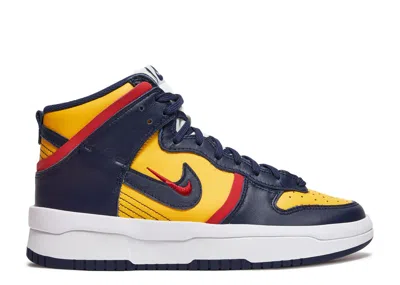 Nike Wmns Dunk High Up Rebel 'michigan' In Yellow