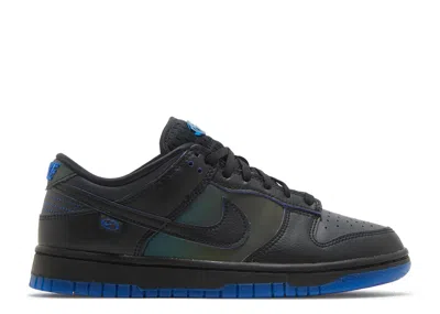 Nike Wmns Dunk Low 'black Royal Iridescent'