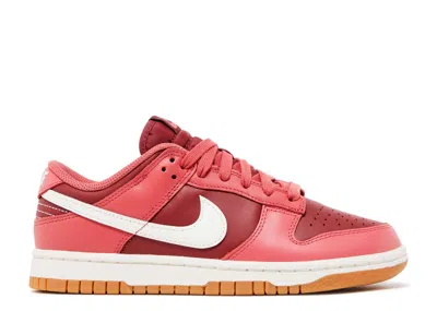 Nike Wmns Dunk Low 'desert Berry' In Red