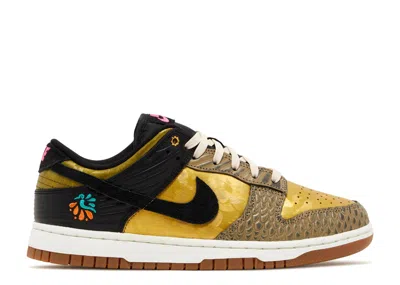 Nike Wmns Dunk Low 'día De Muertos' In Gold