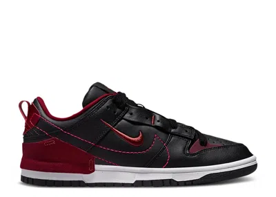 NIKE NIKE NIKE WMNS DUNK LOW DISRUPT 2 'BLACK DARK BEETROOT'