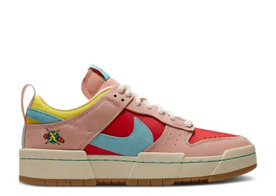 Nike Wmns Dunk Low Disrupt 'chinese New Year - Firecracker' In Pink