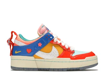 Nike Wmns Dunk Low Disrupt 'kid At Heart' In Multi