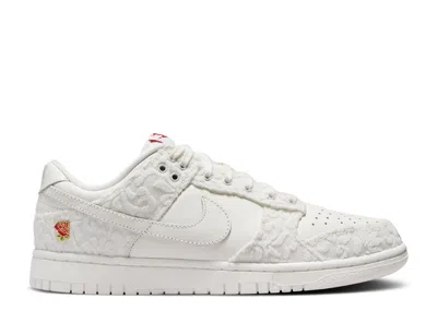 Nike Wmns Dunk Low 'give Her Flowers' In White