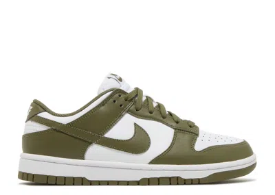Nike Wmns Dunk Low 'medium Olive' In Green