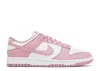 Nike Dunk Low Patent Sneakers In Pink